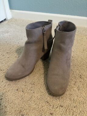 Old Navy Faux-Suede Ankle Boots